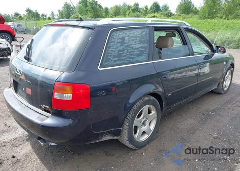 2002 Audi A6 Avant из США, поврежденный, VIN WAUVT64B42N130488